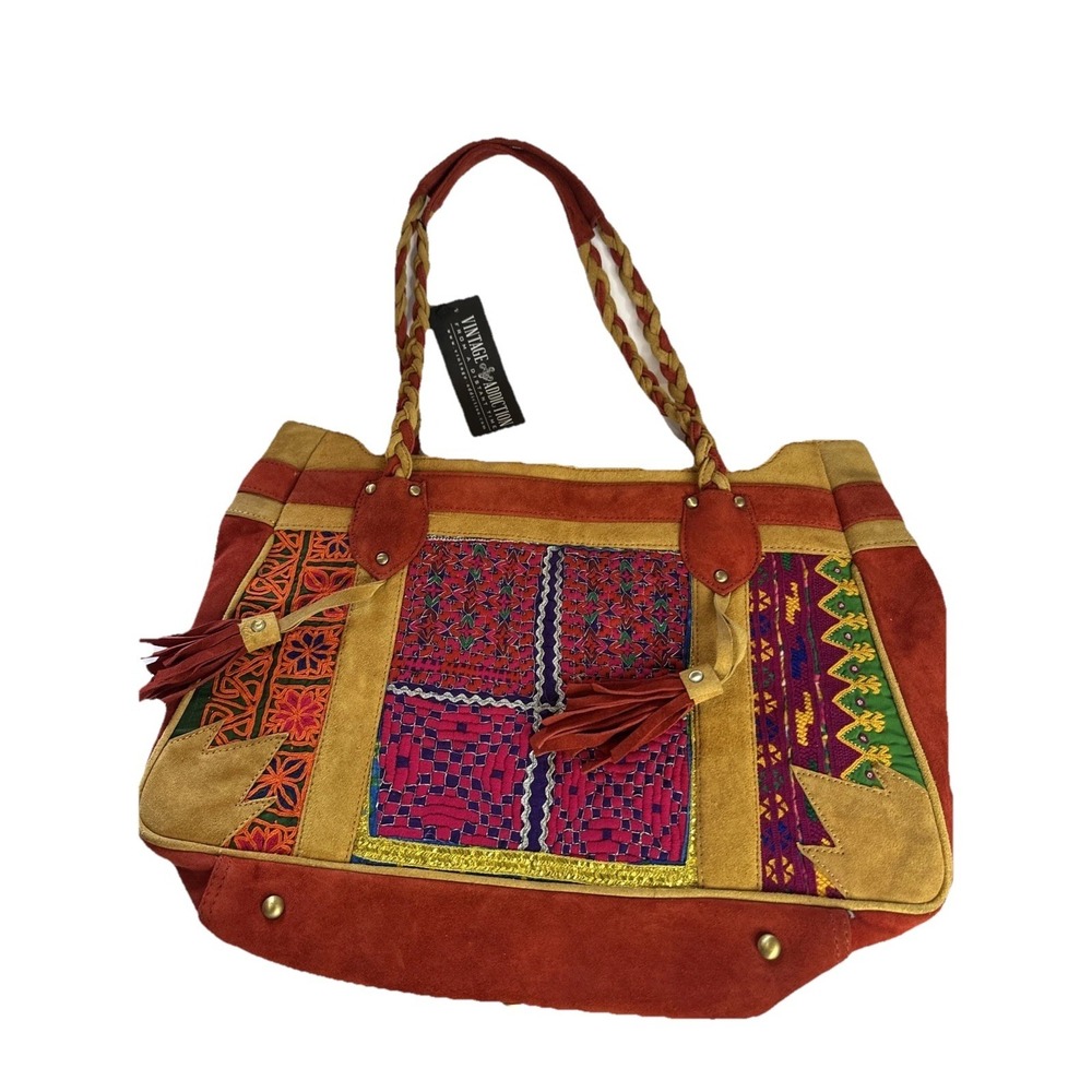 New‎ Vintage Addiction Suede Boho Handbag